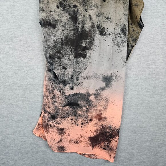 Religion Asymmetrical Draped Sleeveless Dress Brown Stretch Lined Women's Sz XS - Picture 4 of 13